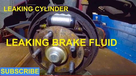 wheel cylinder leaking|How to Replace Brake Wheel Cylinder in Your Car